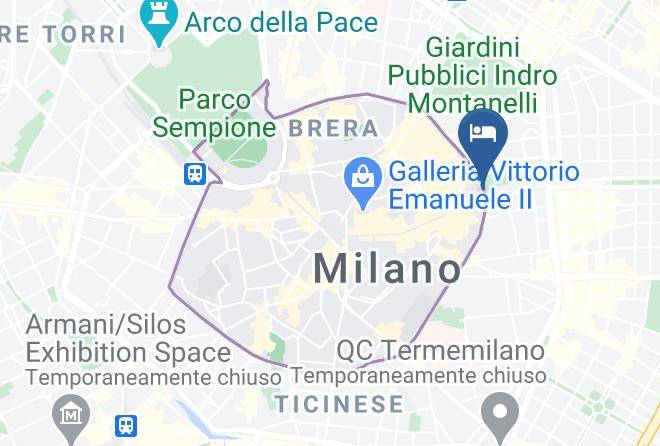 Milan - Montenapoleone Suites Maps