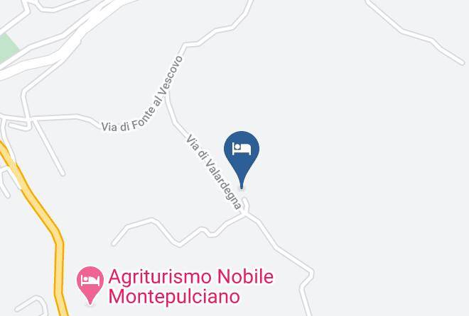 Siena - Montepulciano Maps