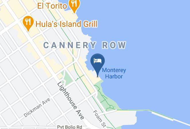 Monterey - Monterey Bay Inn Maps