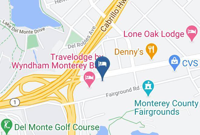 Monterey - Monterey Fairgrounds Inn Maps