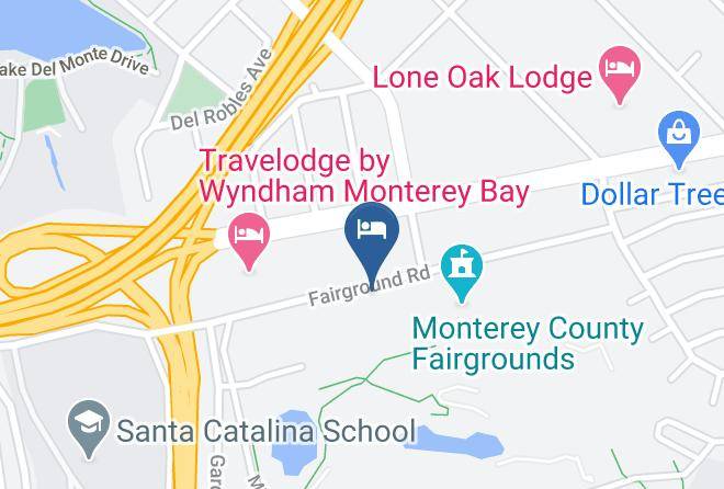 Monterey - Monterey Fairgrounds Rv Park Maps