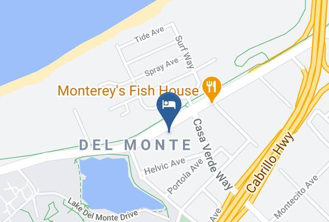 Monterey - Monterey Oceanside Inn Maps