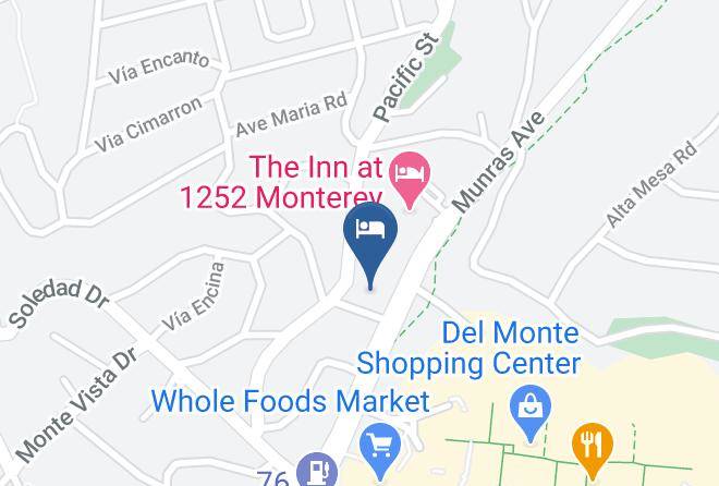 Monterey - Monterey Pines Inn Maps