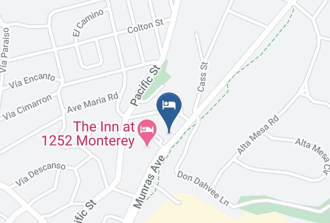 Monterey - Monterey Surf Inn Downtown Maps