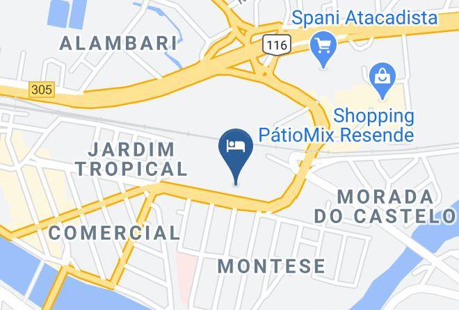 Montese Tower Hotel Map