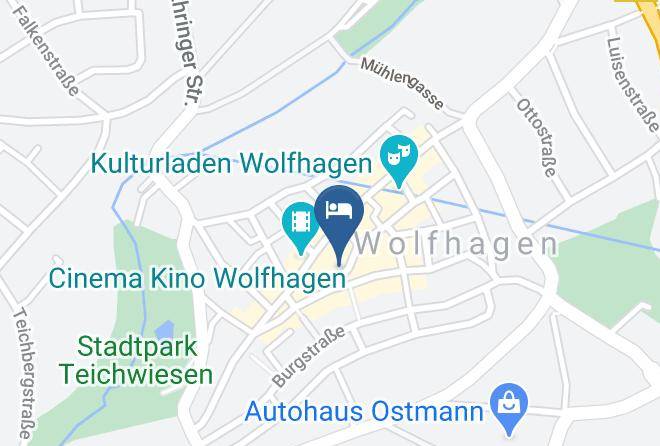 Kassel - Monteurs Ferienwohnung Maps