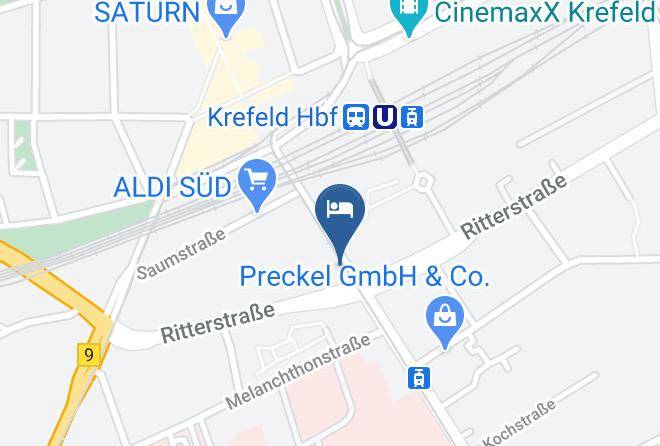 Krefeld - Monteurwohnungen Lerch Krefeld Maps