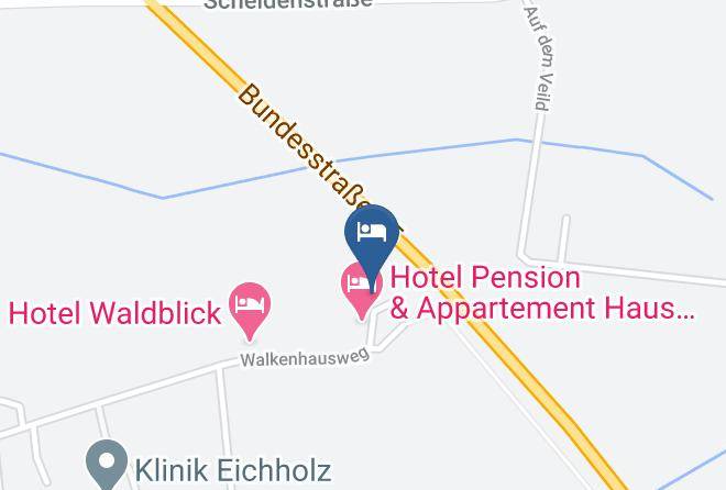 Soest - Monteurzimmer Bett & Bad Maps