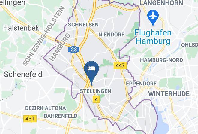 Stadt Hamburg - Monteurzimmer Hamburg Mitte Maps