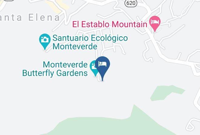 Monte Verde - Monteverde Inn Valle Escondido Maps