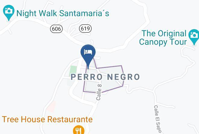 Monte Verde - Monteverde Rustic Lodge Maps