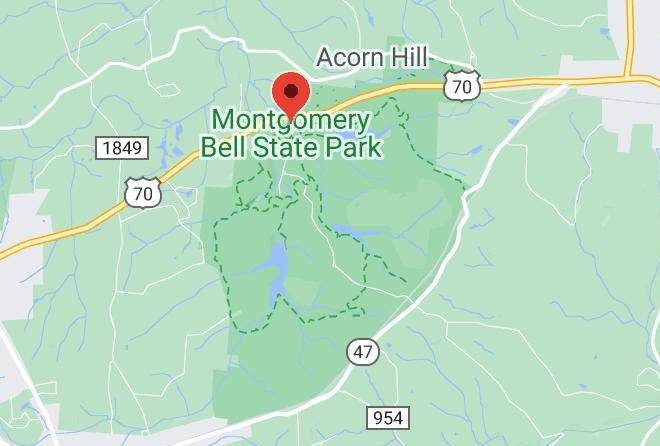 Dickson - Montgomery Bell State Park Maps