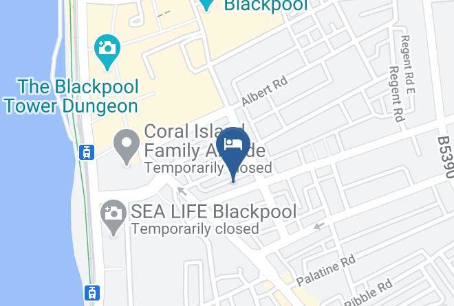 Blackpool - Montgomery Hotel Maps
