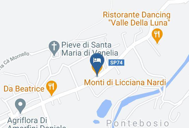 Massa Carrara - Monti Di Licciana Nardi Maps