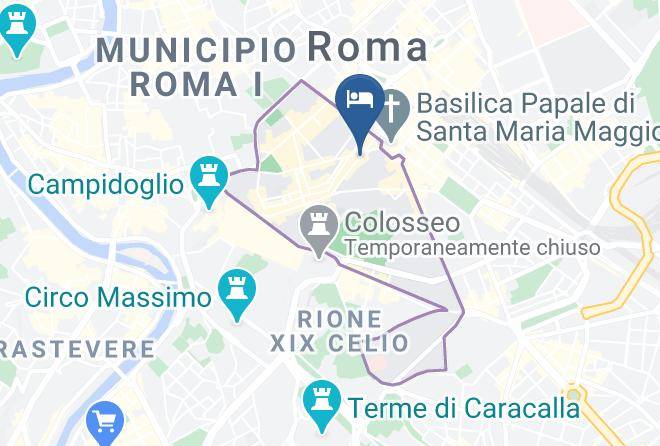 Rome - Monticello B&b Maps