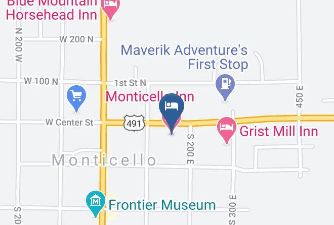 San Juan - Monticello Inn Maps