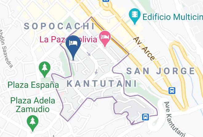 Murillo - Monticulo Apart Hotel Maps
