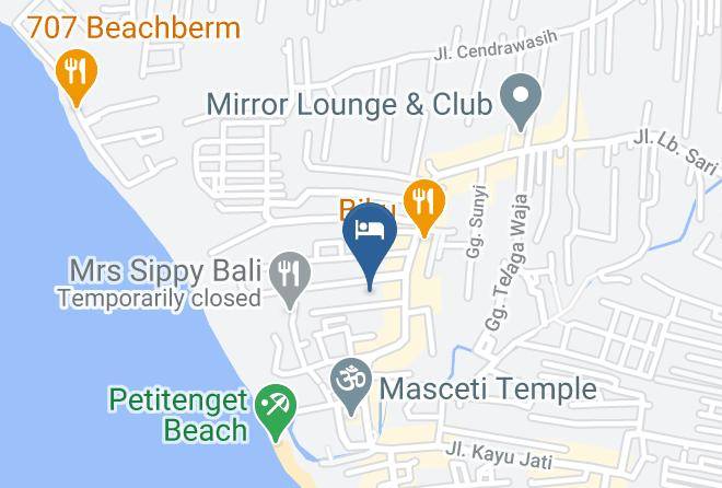 Badung Regency - Montigo Resorts Seminyak Maps