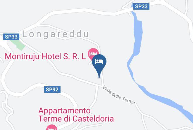 Sassari - Montiruju Hotel Maps
