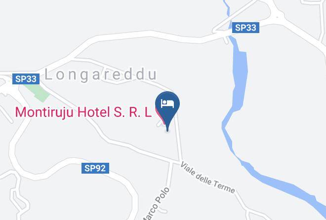 Sassari - Montiruju Hotel Srl Maps
