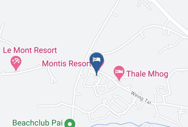 Amphoe Pai - Montis Resort Pai Maps