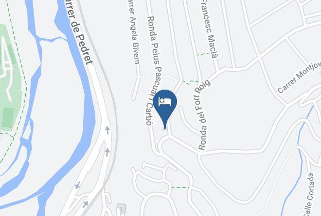 Montjuic Bed&breakfast Map