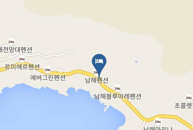 Namhaegun - Montmarter Pension Maps