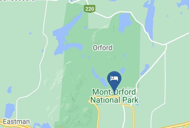 Memphremagog Regional County Municipality - Mont Orford National Park Maps