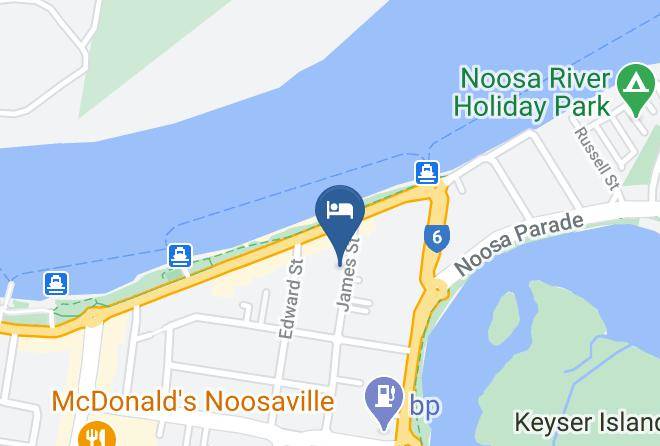 Noosa - Montpellier Boutique Resort Maps