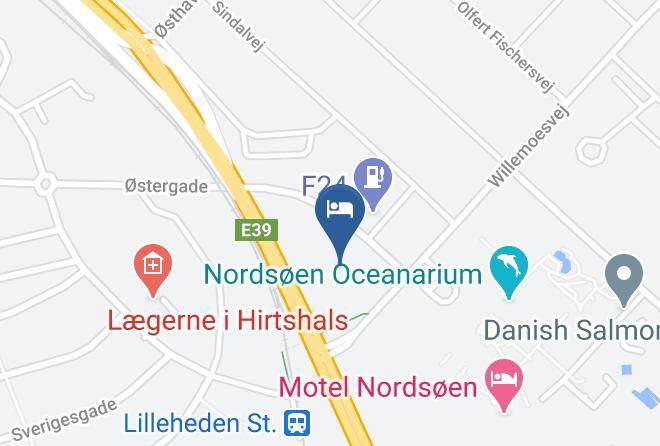 Hirtshals - Montra Skaga Hotel Maps