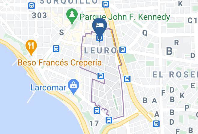 Miraflores - Montreal Miraflores Hotel Maps