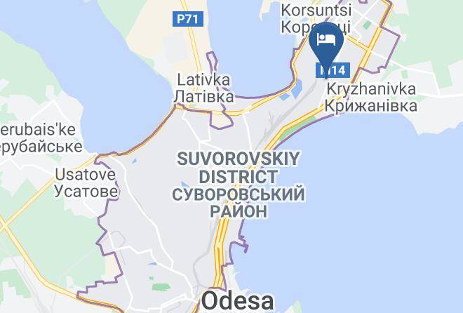 Odesa - Montreal Maps