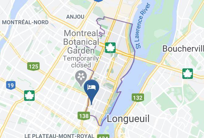 Montreal - Montreal Olympic Parc Maps