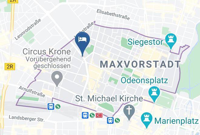 Munich District - Hotel Montree Maps