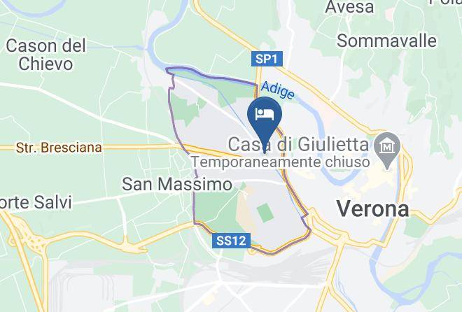 Verona - Montresor Hotel Palace Maps