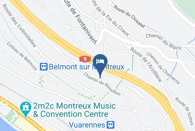 Pays D Enhaut - Montreux Deck By Guestlee Maps