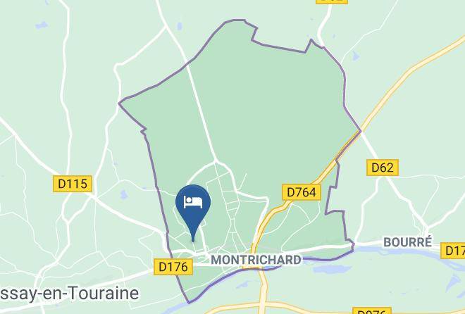 Loir Et Cher - Montrichard Maps
