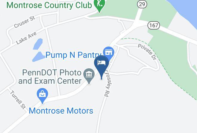 Susquehanna - Montrose Hotel Maps