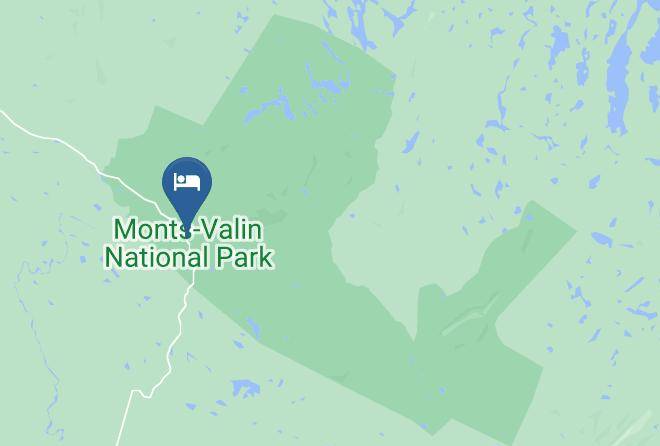 Le Saguenay Et Son Fjord - Monts Valin National Park Maps
