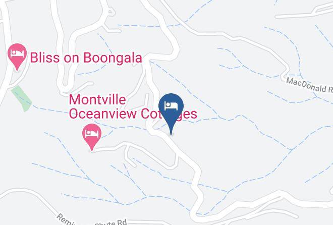 Sunshine Coast - Montville B & B Maps