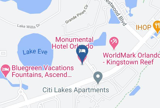Orange - Monumental Hotel Orlando Maps