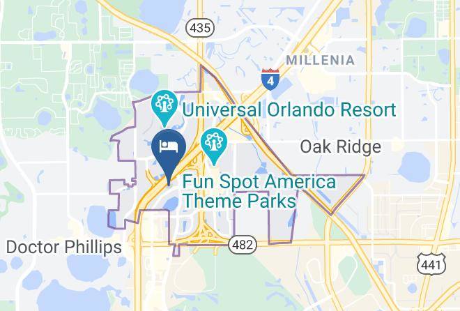 Orange - Monumental Movieland Hotel Maps