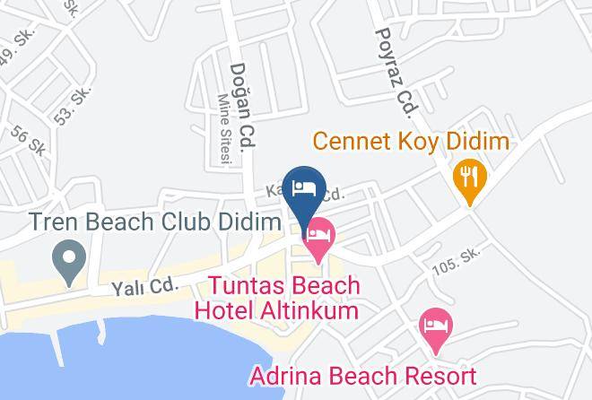Didim - Mood Beach Hotel Maps