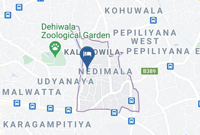 Colombo - Mood Hotel And Restaurant Maps