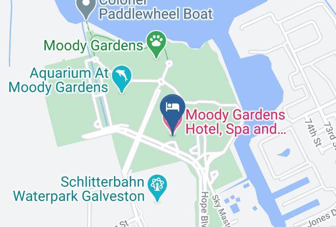 Galveston - Moody Gardens Hotel Spa And Convention Center Maps