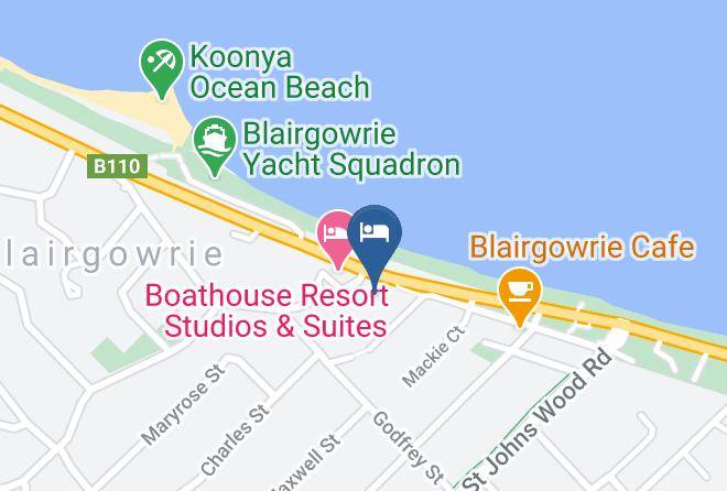 Mornington Peninsula - Moody's Motel Maps