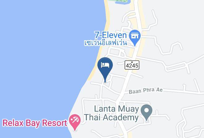 Amphoe Ko Lanta - Mook Lanta Eco Resort Maps
