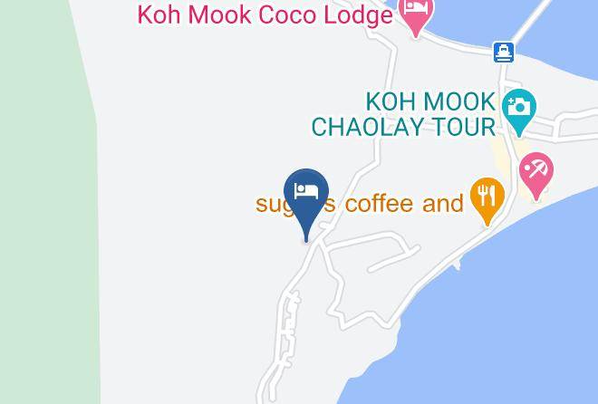 Amphoe Kantang - Mooklamai Resort And Spa Maps
