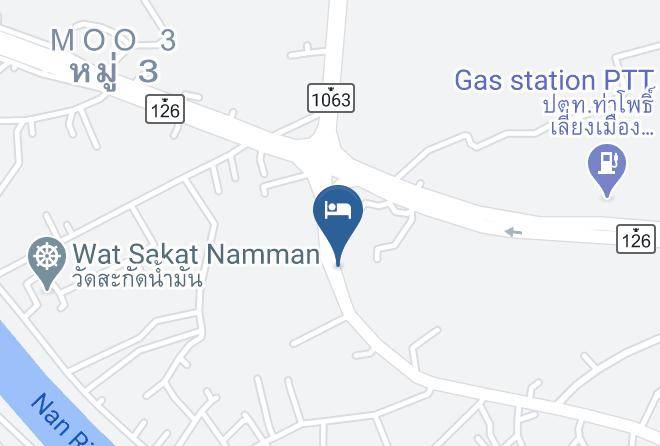 Amphoe Mueang Phitsanulok - Mookmanee Resort Hotel Maps
