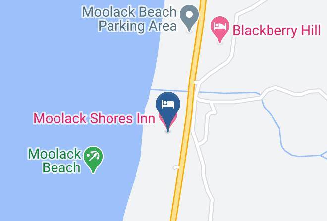 Lincoln - Moolack Shores Inn Maps